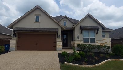 Stone Oak Home Exterior