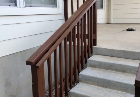 Deck Rail Repaint
