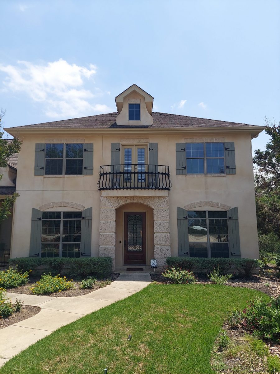Home Exterior Repainted in Mystic Shores, TX