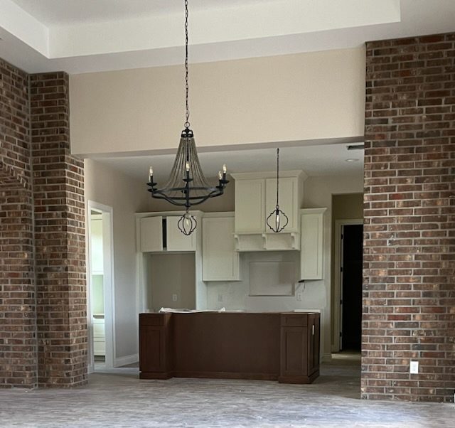 kitchen with island and chandelier Preview Image 3