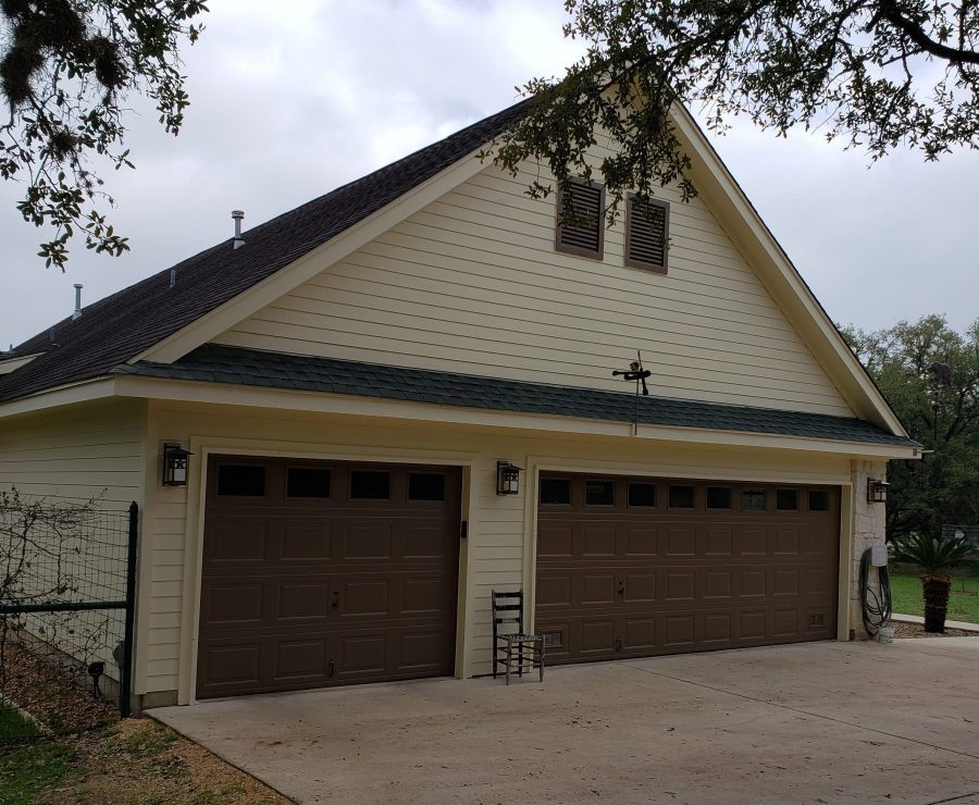 Single Story Home & Garage