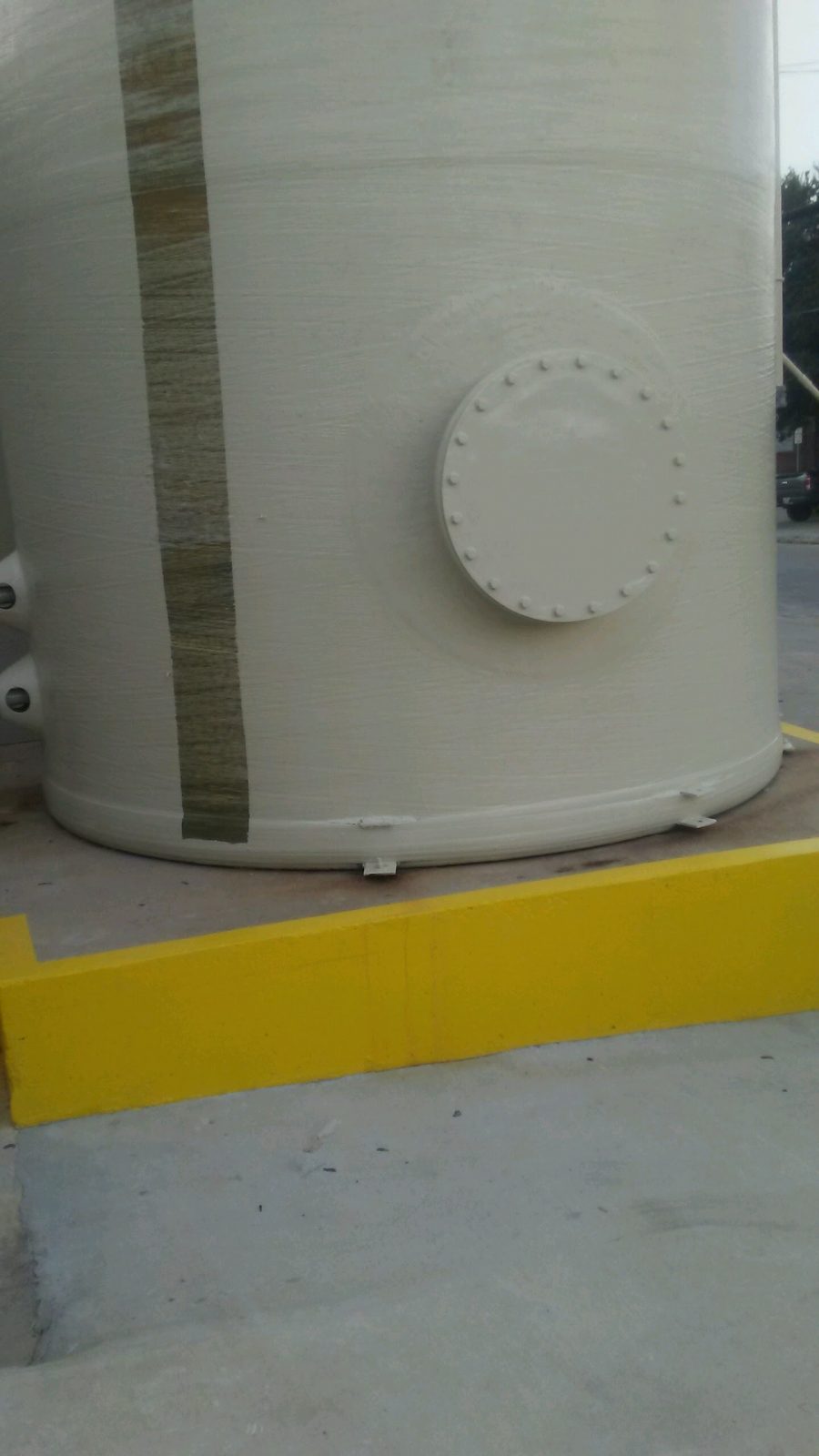 close view of painted commercial rooftop equipment Preview Image 2