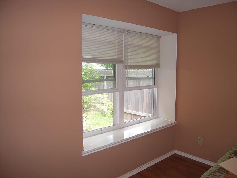 Beige Bedroom & Windowsill