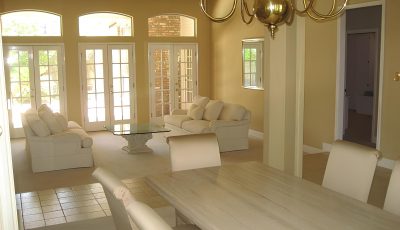 Golden Color Scheme Interior