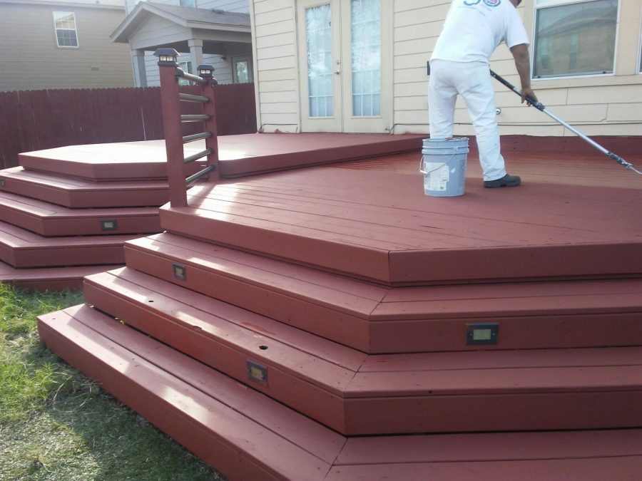 Deck Staining & Power Wash in Spring Branch, TX