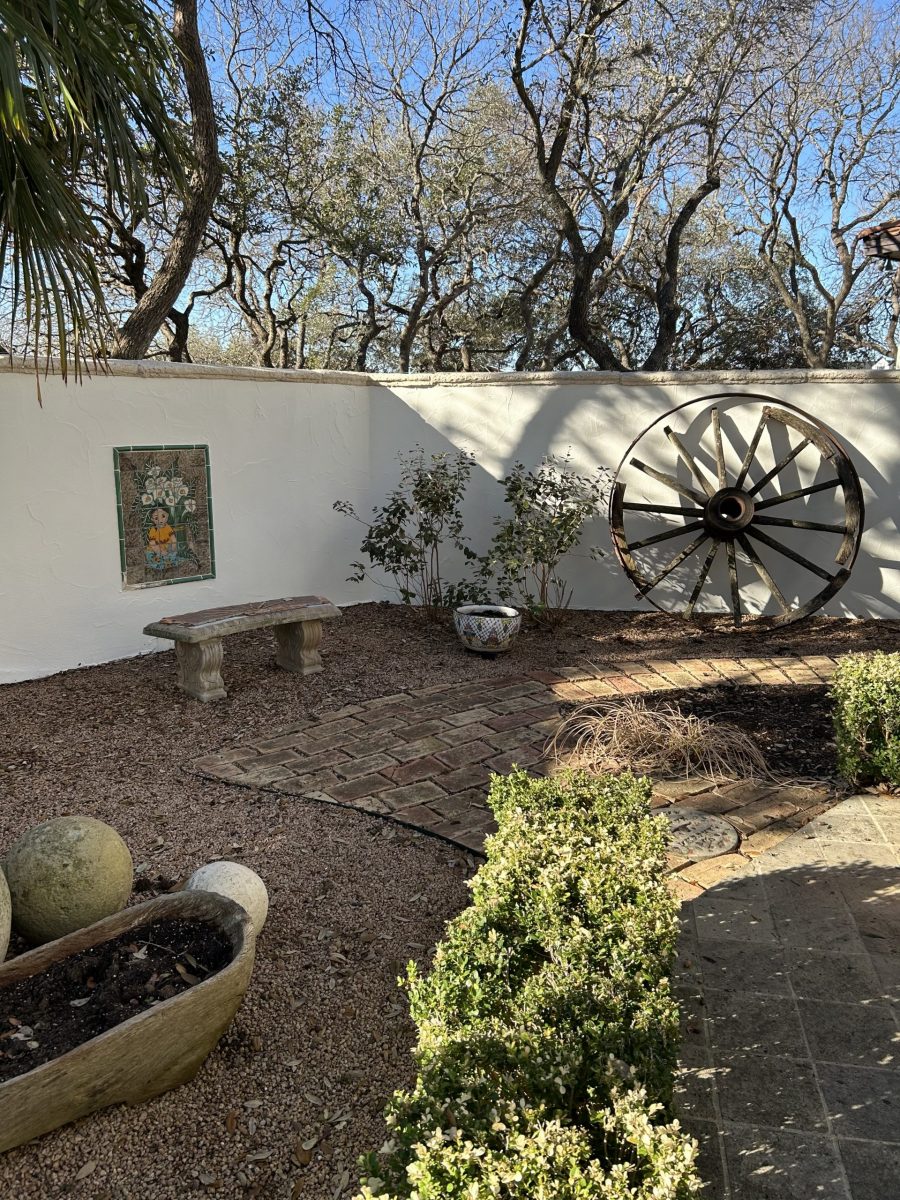 white painted stucco garden wall Preview Image 3