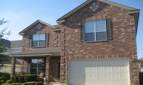 Brick Exterior in Rogers Ranch, TX