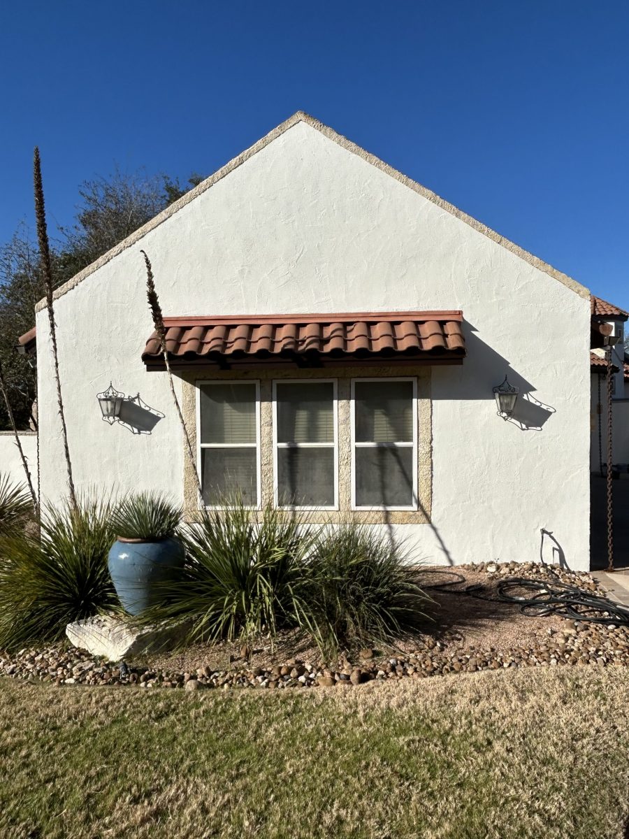 white painted missionstyle house exterior Preview Image 4