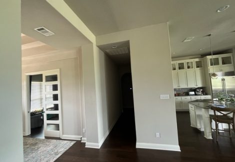 entrance to home hallway