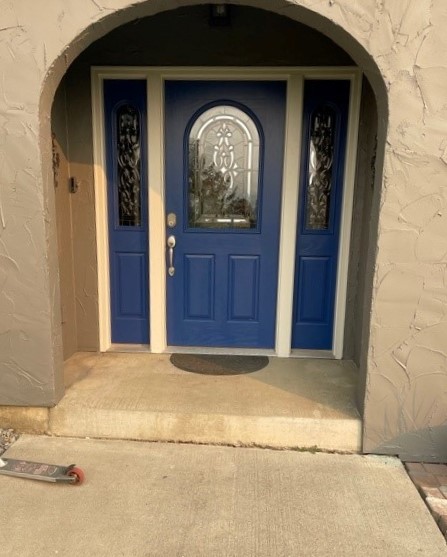 front door painting