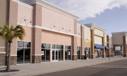 retail buildings with eifs exterior
