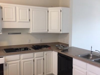 White Kitchen Cabinet Painting