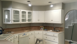 Renovated White Cabinets