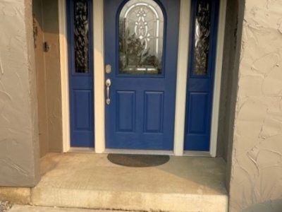 front door painting