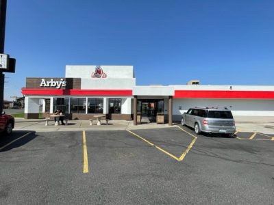 Arby's Restaurant Exterior Painting