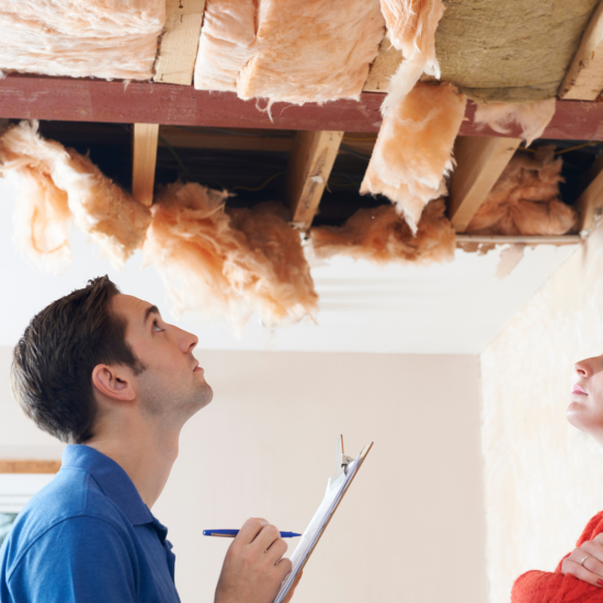 Water Damaged Ceiling