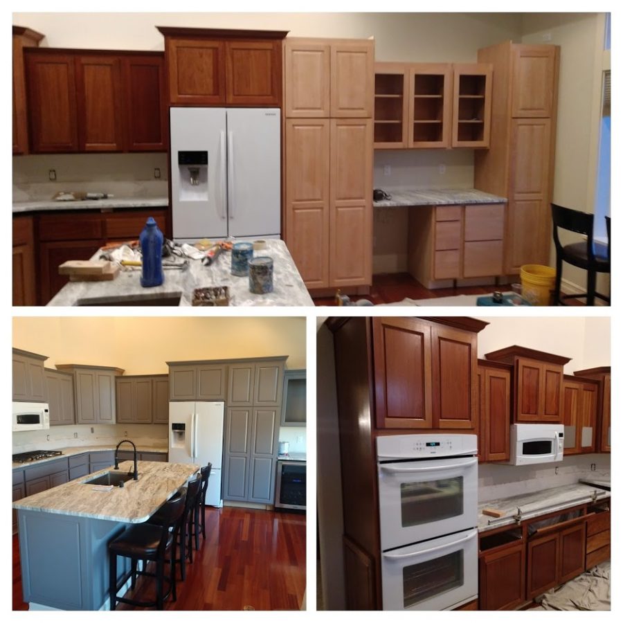 kitchen cabinet painting
