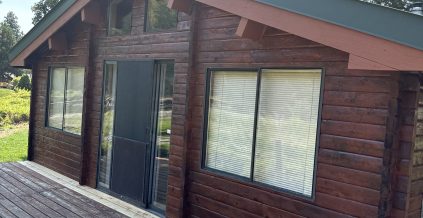 Log Cabin Restoration in Naches, WA