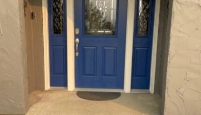 front door painting