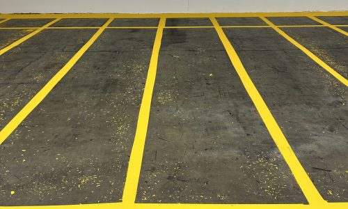 Warehouse Line Painting (After)