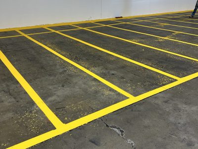 Warehouse Line Painting (After)
