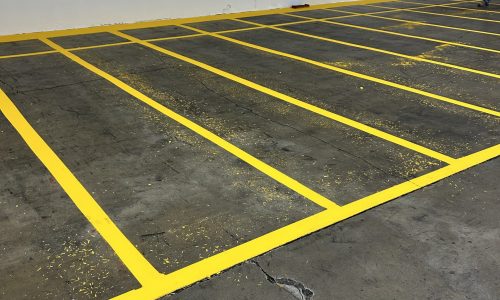 Warehouse Line Painting (After)