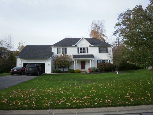 Exterior house painting by CertaPro painters in Geauga County, OH