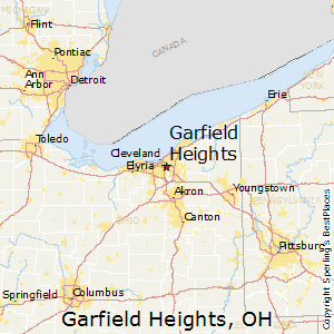 Map of Garfield Heights