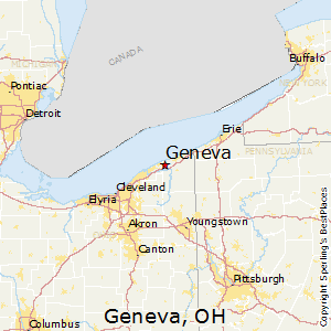 Map of Geneva