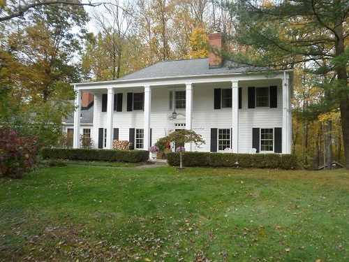 Exterior house painting by CertaPro painters in Geauga County, OH