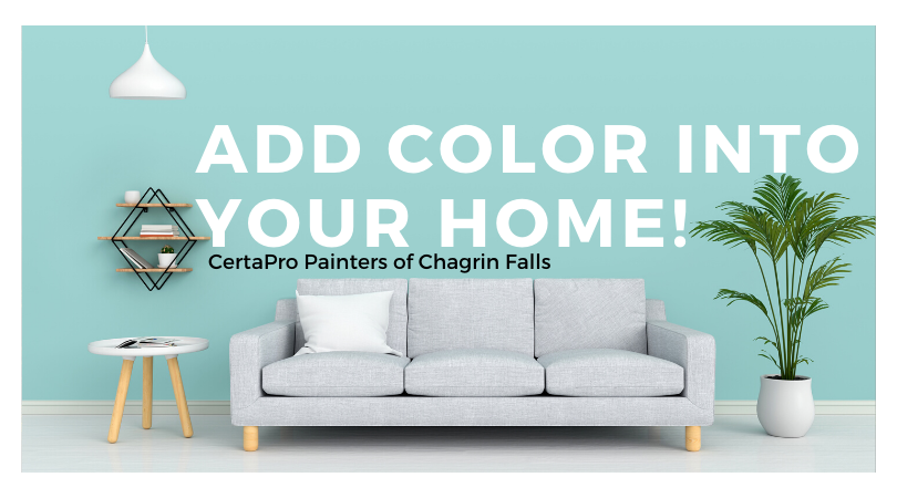 Add Color into your Home the Right Way