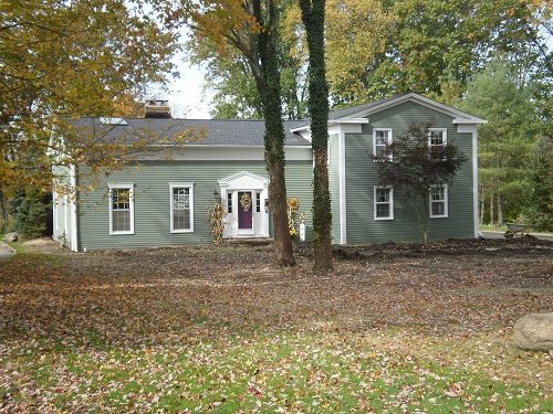 Exterior house painting by CertaPro painters in Chagrin Valley, OH