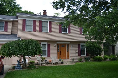 Exterior painting by CertaPro house painters in Solon, OH