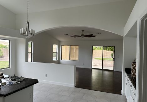 Interior Kitchen/Living Room