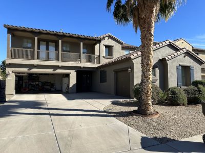 home exterior with stucco