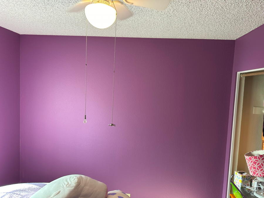purple wall in bedroom Preview Image 2