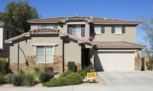 exterior of home in arizona