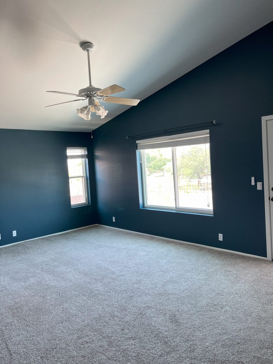 blue interior room side view Preview Image 2