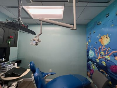 finished dental facility painting