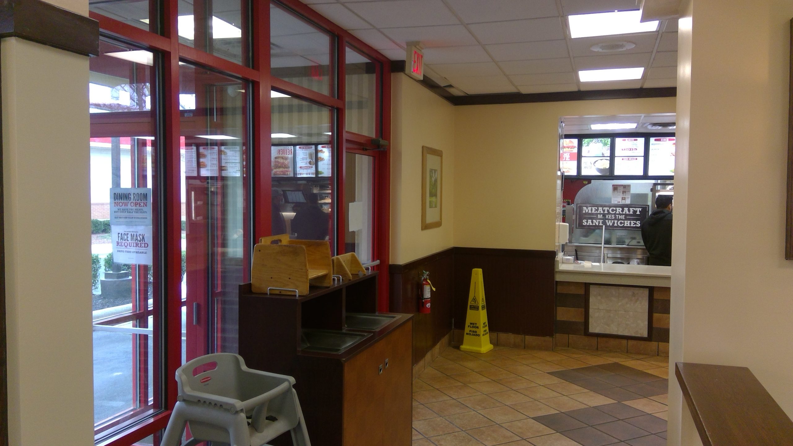 Commercial Food Service Interior Painting Project After