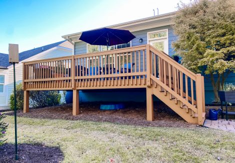Deck Painting by CertaPro Painters of Chapel Hill