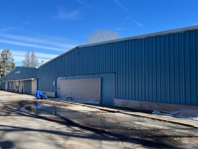 warehouse exterior painting