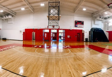 Winston Salem State University Gymnasium Painting