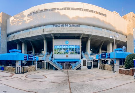 UNC Kenan Memorial Stadium Concession Roofs Painting