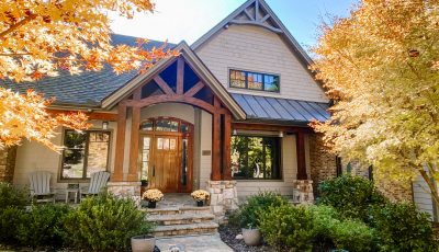 After exterior painting for nc home