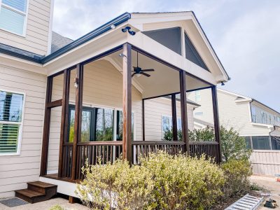 exterior painting of patio in chapel hill nc