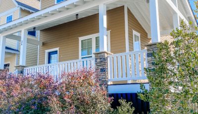 Exterior painting of a home in North Carolina