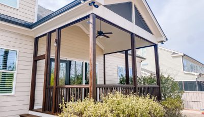 exterior painting of patio in chapel hill nc