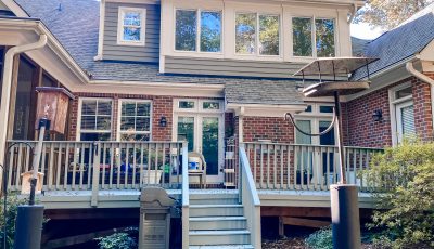 Rear residential exterior painting