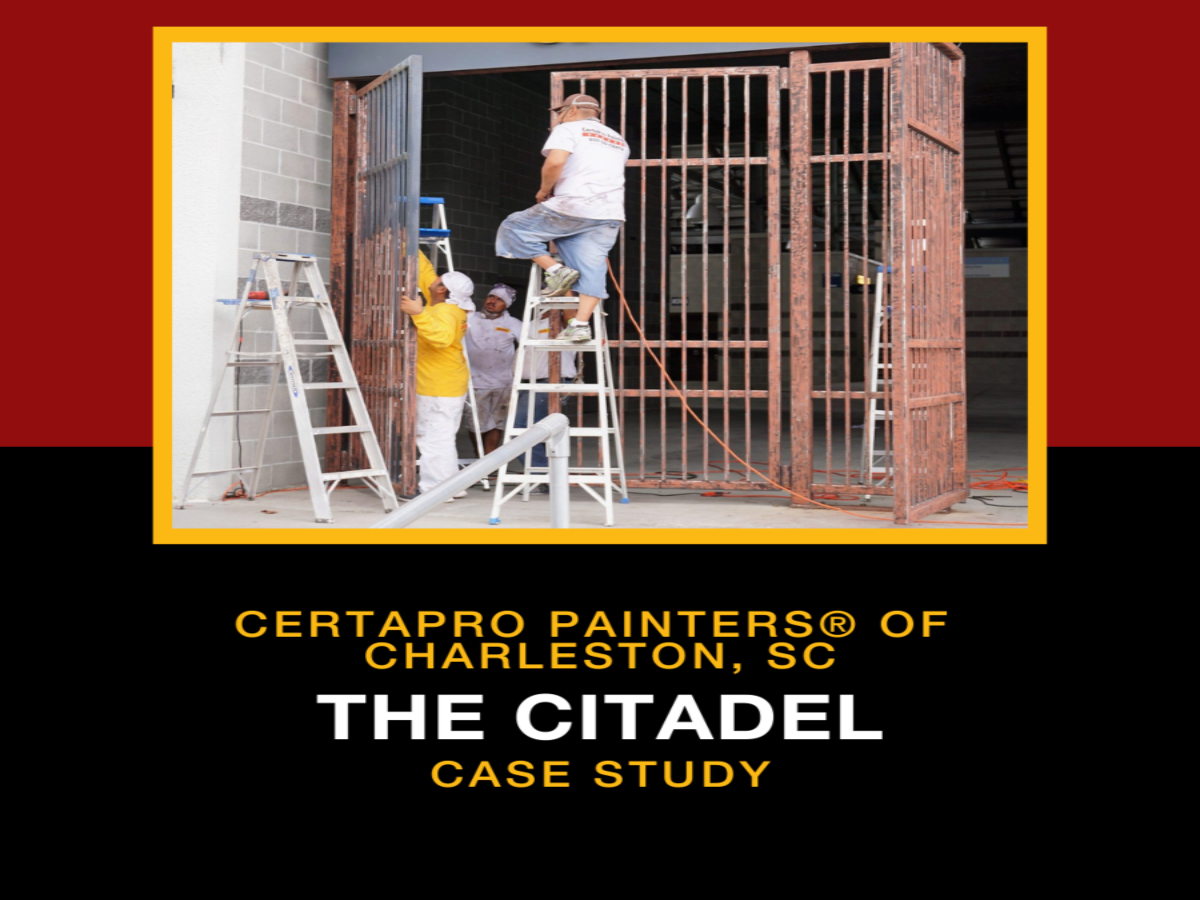 CertaPro Charleston - Citadel Case Study Picture